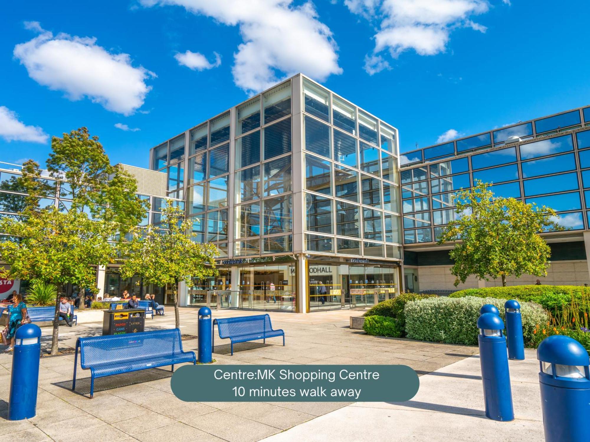 Penthouse Apartment - City Centre - Secure Parking, Balcony, Self-Check-In, Fast Wifi And Smart Tv With Netflix By Yoko Property Milton Keynes Exterior photo